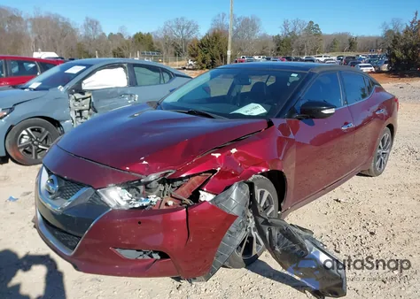 2017 Nissan Maxima 3.5 Sl из США, поврежденный, VIN 1N4AA6AP6HC403836